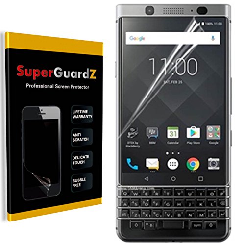 [8-Pack] BlackBerry Keyone/BlackBerry Mercury Screen Protector - SuperGuardZ, Ultra Clear, Anti-Scratch, Anti-Bubble [Lifetime Replacement]