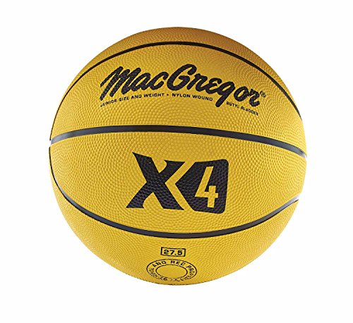 Macgregor rubber junior basketball (yellow)