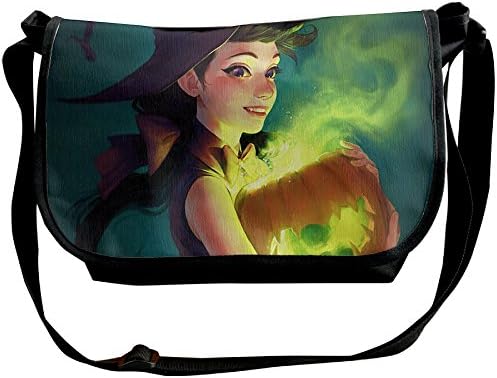 Classic Laptop Shoulder Crossbody Sling Little Witch's Secret Messenger Bags For Men Women