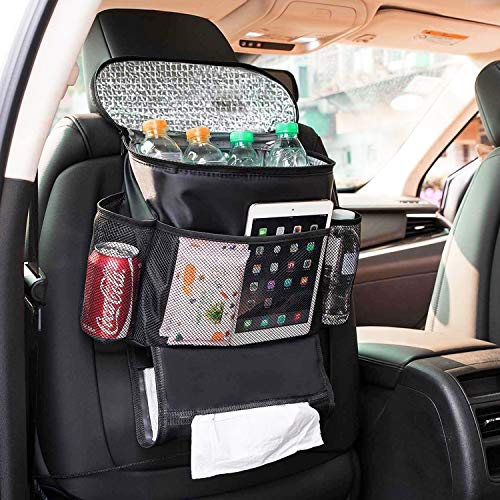 image for XBRN Car Seat Back Organizer, Multi-Pocket Hanging Backseat Car Organi