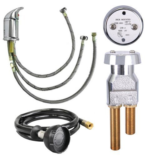 UPC Certified Salon Shampoo Bowl Faucet, Sprayer & Vacuum Breaker SU94