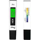 Divolight Digital PH Meter - High Accuracy Digital Water Quality Tester with 0-14 PH Measurement Range for Household Drinking