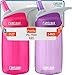 CamelBak Eddy Kids 2-Pack Waterbottle, Pink/Lilac, 4 Litre- 12oz primary