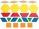 Dowling Magnets Foam Fun Magnet Pattern Blocks