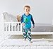 Gerber Baby Four-Piece Cotton Pajama Set, Dino, 12 Months