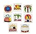 Multiple Bowling Party 133 Piece Party Pack Bundle Kid's Favors (12 Goodie Gift Boxes, 12 Slap Bracelets, 72 Tattoos, 12 Gold Medals, 24 Pencils, Bonus Folding Flying Disc)