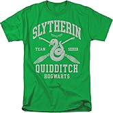Harry Potter Hogwarts Houses Quidditch Team Unisex Adult T Shirt