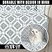 Reversible Recliner Cover. Printed Recliner Chair Covers for Living Room with Secure Straps. Protect from Kids, Dogs and Pets. (Recliner, Storm Grey)