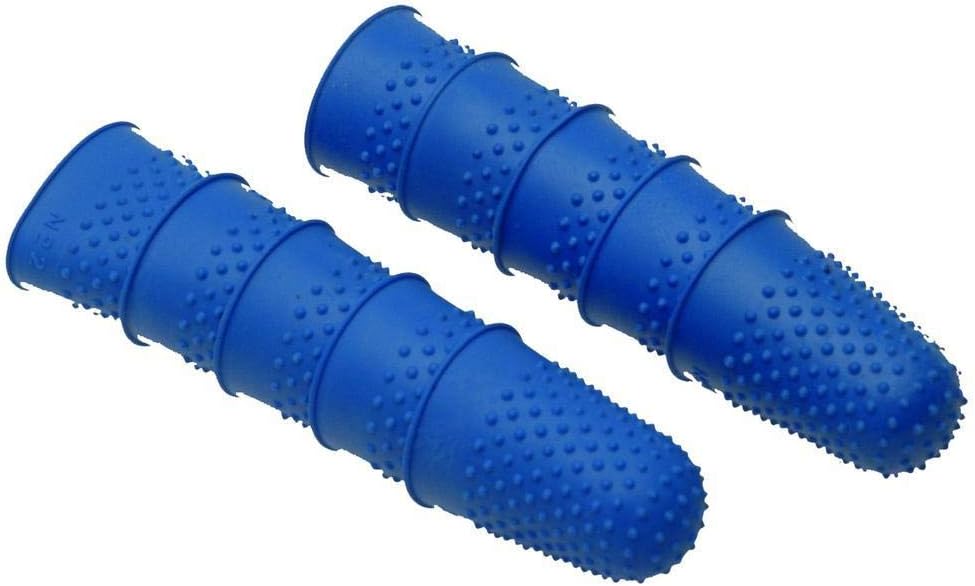 Rubber THIMBLES Thimblettes Thimblette Size 1 Pack of 10 Blue Amazon