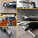 1/4 Inch Hex Shank 105 Degree Right Angle Driver Extension Power Screwdriver Drill Attachment Socket Adapter Bit + 3pcs Quick Release Magnetic Screwdriver Nut Drill Bit Holder Extension Kit Set