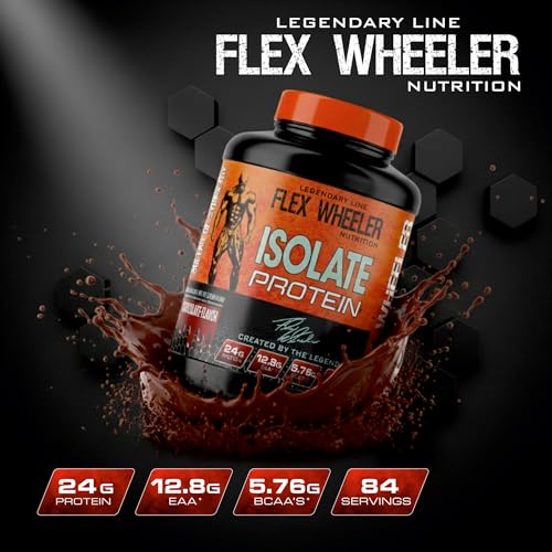 Flex Wheeler Nutrition Isolate Protein | 84 Serving, 5 Lbs (Pistachio)
