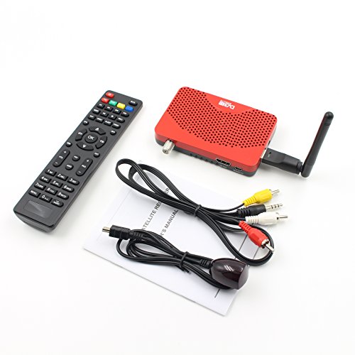 Mini Size 1080P Digital DVB-S2 Satellite Wifi KeyTuner Receiver TV BOX HDMI PVR