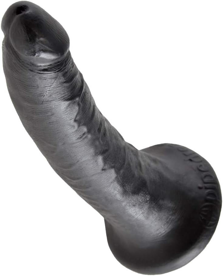 King Cock 17.8 cm Black Dildo - Image 5