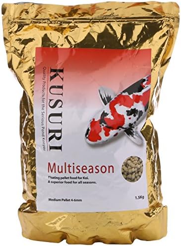 Kusuri Koi Food Multiseason, 6 mm, 1.5 kg