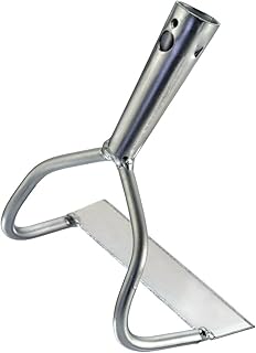 Connex Bügelzughacke verzinkt 155 mm / Gartenhacke / Unkrauthacke / Unkrautentferner / Garten / FLOR50715