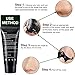 Blackhead Remover Mask, Blackhead Remover Tool Kit, Peel Off Mask, Activated Natural Charcoal Black Mask Blackhead Peel Off Remover Deep Skin Clean Purifying Acne Mud Nose Face Mask