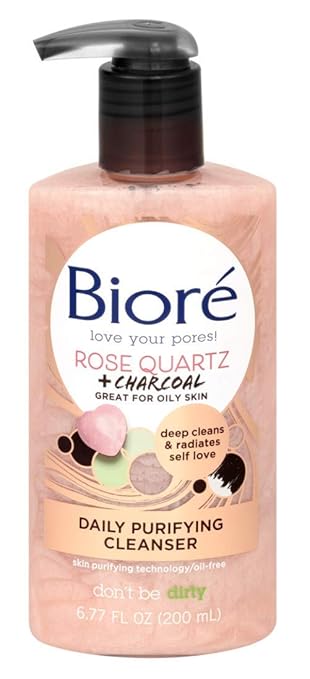 biore rose quartz cleanser 200ml