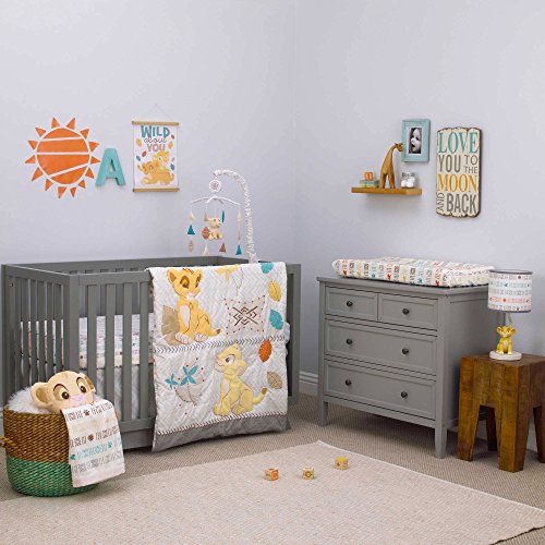 Lion King Circle of Life 3 Piece Baby Crib Bedding Set by Disney
