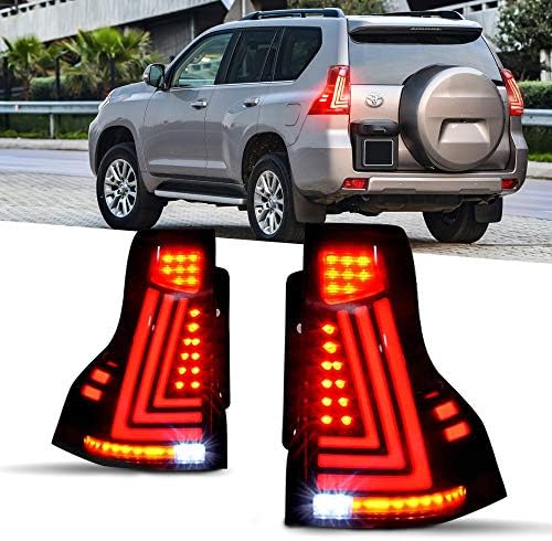 Yuanzheng トヨタ ランクル ランドクルーザー プラド 価格交渉ok送料無料 150系 テールランプ 流れる ウインカー 1年保証付き Toyota スモーク Tail Led Lamps Prado For 11 17前期適用 オープニング演出機能搭載