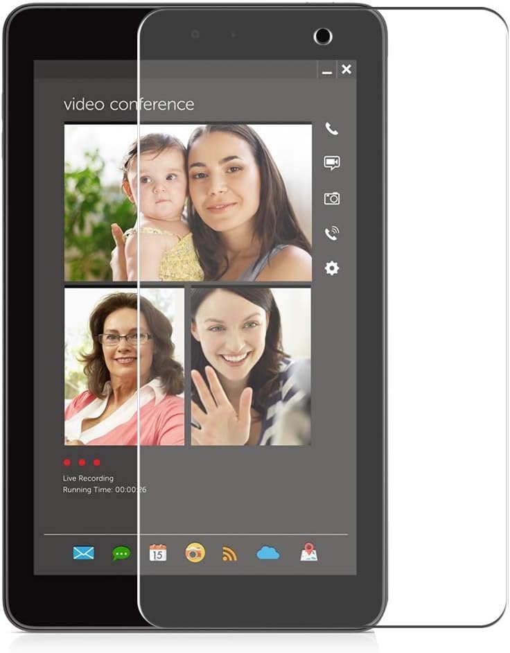 Puccy 4 Pack Screen Protector Film, compatible with Dell Venue 7 7