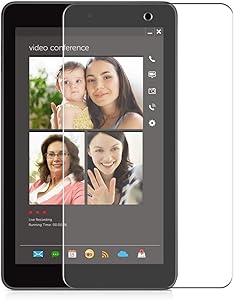 Puccy 4 Pack Screen Protector Film, compatible with Dell Venue 7 7