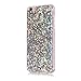 iPhone 6 Plus / 6s Plus Case, Moonmini Ultra Slim Fit Bling Glitter Shiny Soft TPU Beauty Back Case Cover for iPhone 6 Plus/iPhone 6s Plus - Silver