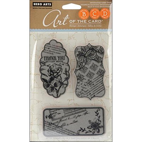 Hero Arts Art of the Card Le Journal Cling Stamp Set