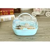 Portable Carrier Hamster Carry Case Cage with Water Bottle Travel&Outdoor for Hamster Small Animals