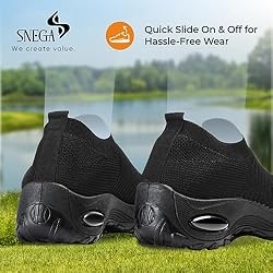SNEGA Slip On Walking Shoes for Women - Fashion Non