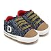 Highpot Baby Boys Girls Canvas Sneaker Toddler Anti-slip First Walkers Shoes (Blue, 0~6 Month)