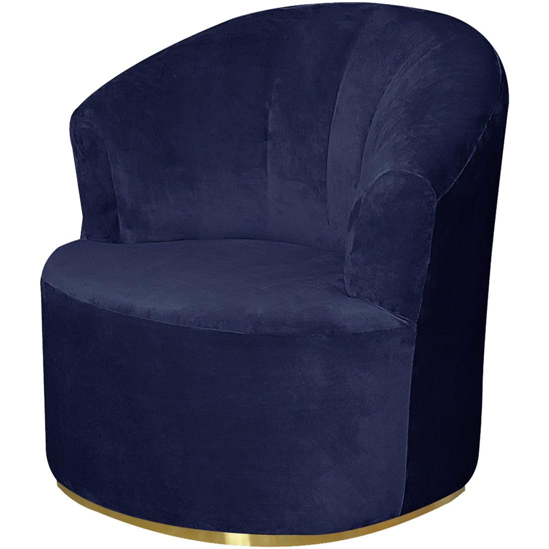 Photo 1 of VIENLOVE Velvet Single Sofa Cover Swivel Barrel Chair Cover Modern Accent Chair Slipcovers Barrel Armchairs Sofa Cover Protector for Home Decor Living Room