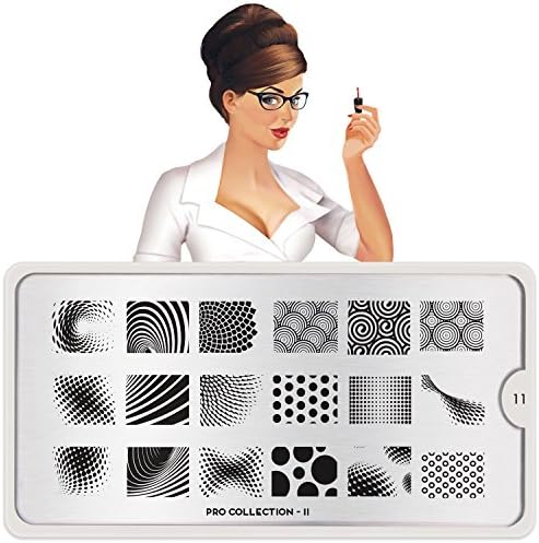 MoYou London Nail Art Image Stamping Plate Pro Collection 11 Manicure Template US Stock