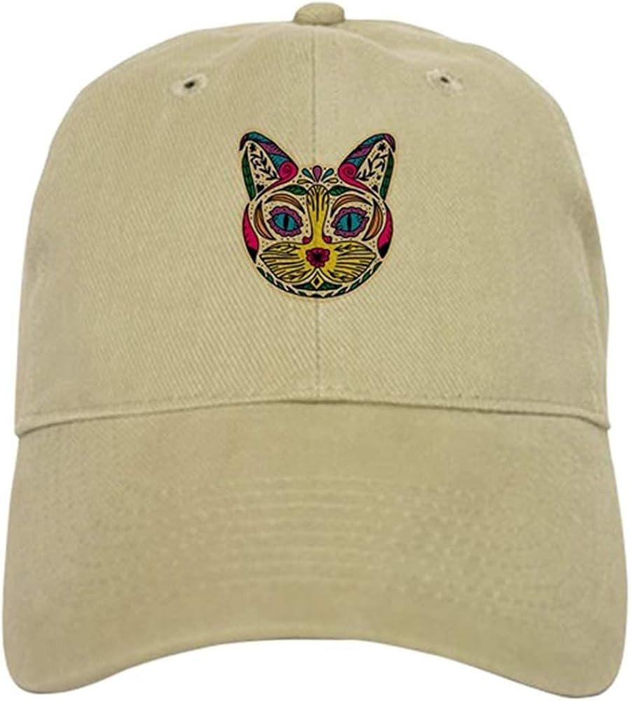 Multicolored Cat Cap Baseball Cap Adjustable DadHat for Men and Women