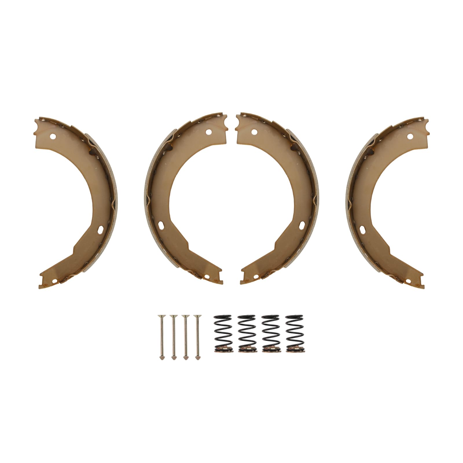 Photo 1 of Riyhch 2 Pairs of 12" x 2" Electric Trailer Brake Shoes Replacement Kits Fit for 5200lbs 6000lbs 7000lbs Trailer, for Trailer Brake Shoe and Lining Kit Rplace K71-127-00 040-215 040-216