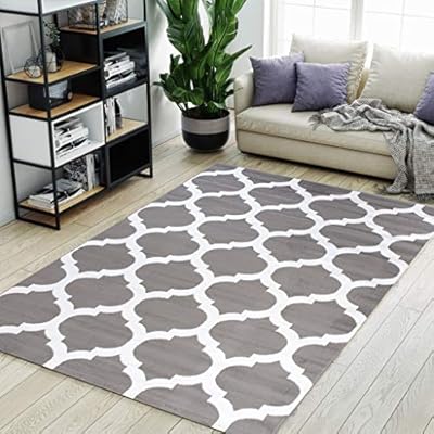 Amazon De Carpeto Rugs Modern Teppich Fur Wohnzimmer Schlafzimmer Esszimmer Marokkanisches Muster