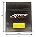 Apex RC Products 180mm X 220mm Lipo Safe Fire Resistant Charging Bag #8078