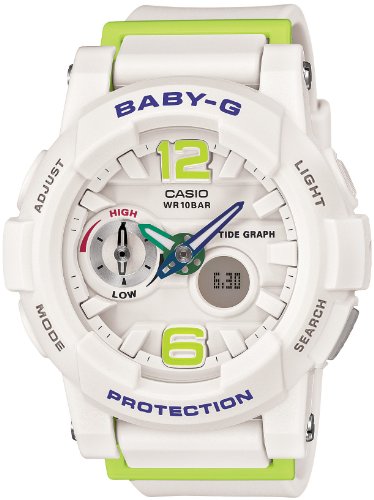 CASIO BABY-G G-LIDE (BGA-180-7B2JF) TIDE GRAPH LADIES WATCH