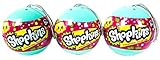 Shopkins - Christmas Ornament 2 Shopkins In A Bauble - Bundle of 3