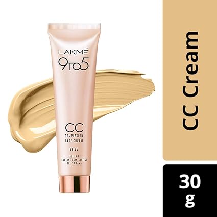 Lakme 9 to 5 Complexion Care Face Cream, Beige, 30g