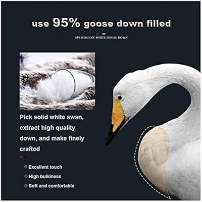 لحاف Tsiiis Bedding Down بديل بطلاء اللحاف على شكل أوزة داون لحاف فردي مزدوج مقاس كبير كبير 200cm 230cm3 5kg Amazon Ae