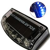 Adealink 6LED Auto Solar Charger Car Burglar Alarm Lamp Sensor Security Warning Light