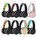 Over-ear Headphones,WONFAST Foldable Bluetooth Wireless/Wired Stereo Hands-free Calling Headsets with Microphone for iPhone Samsung,Support FM Radio,MP3 Player(Rose Gold)