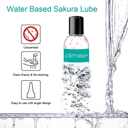 Climax Water Based Lube Sakura 8 fl.oz. Natural Cherry Blossoms Non