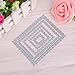 Hunulu Rectangle Metal Cutting Dies Stencil For Scrapbooking Paper Cards Decor DIY NEW