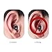 Mugig Concert Earplugs for Musicians, High Fidelity Earplugs for Concert / Sleeping / Clubs / Stages and Shows, 27DB NRR Custom Molded Earplugs for Ear Protection, 2 Pair with Container