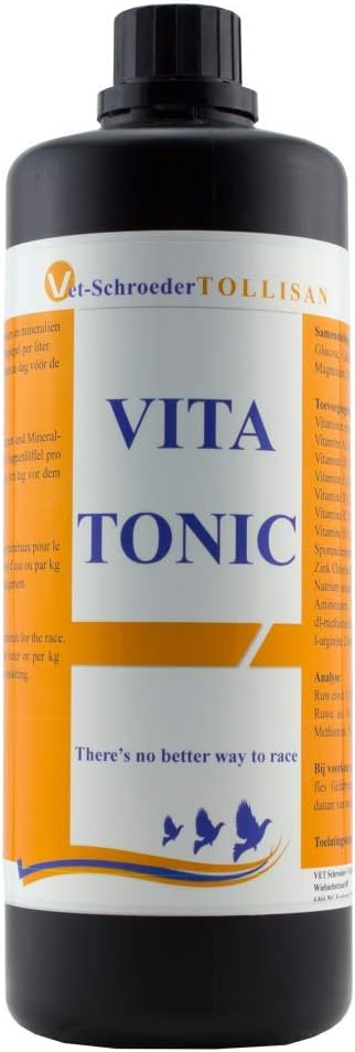 Tollisan Vita-Tonic 500ml, (complete blend of vitamins, amino acids and minerals. Specially composed for longer races)