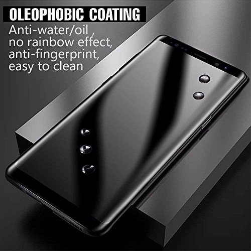 Galaxy Note 8 Screen Protector [2-Pack], Tempered Glass Screen Protector [Case-Friendly][No Bubbles][Easy to Install][Anti Fingerprint][Full Coverage] Screen Protector Compatible Samsung Galaxy Note 8 - Thumbnail 5