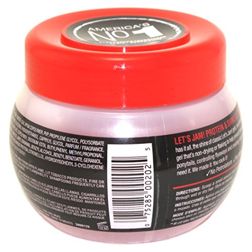 Let's Jam Protein Styling Gel-Mega Hold, 9 oz, 2 pk