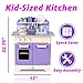 Hape Play Kitchen for Toddlers - Kids Kitchen Playsets for Pretend Play, Wooden Toys Kitchen Playset w/ 13 Toy Kitchen Accessories