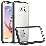 Galaxy S7 Case, IVSO TPU Bumper with Crystal Clear PC Back [Drop Protection/Shock Absorption Technology] For Samsung Galaxy S7 Phone (Black)